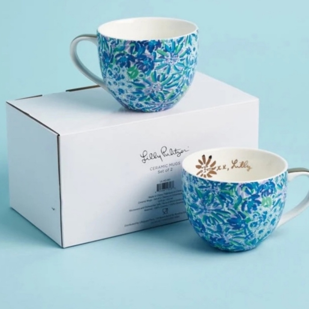 Lilly Pulitzer Ceramic Mugs